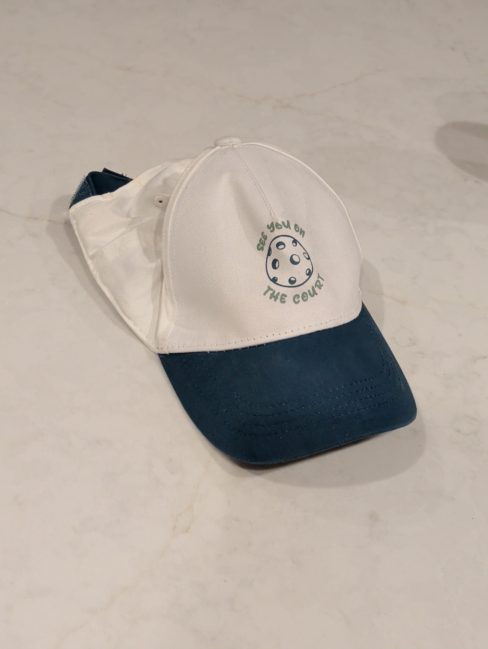 Bundle Only ! Won't Ship AloneWhite and Navy 'See You on the Court' Pickleball